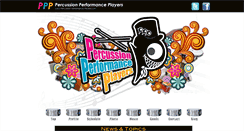 Desktop Screenshot of percussionperformanceplayers.com